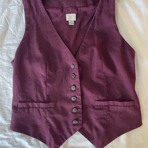A New Day Maroon Vest Top